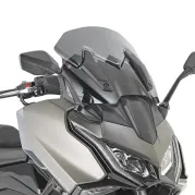 Windschild, getönt, 395 x 440 mm (HxB) ABE in Vorb. - für Kymco AK550 Premium (23-26)