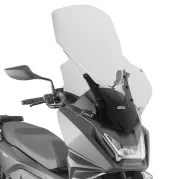 Windschild transparent, > 690 x 670 (H x B), ABE in Vorb. - für KYMCO Skytown 125 (24-26)