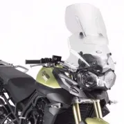 Airflow Windschild transparent, 605 mm hoch, 455 mm breit für Triumph Tiger 800/XC/XR (11-17)