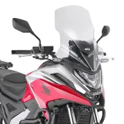 Windschild - transparent, 500 x 430 mm (HxB), ABE in Vorb., für Honda NC 750 X (21-24)