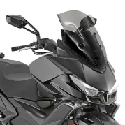 Windschild, niedrig, getönt, 550 x 380 mm (H x B) ABE in Vorb. - für KYMCO Xciting VS 400 (24-26)