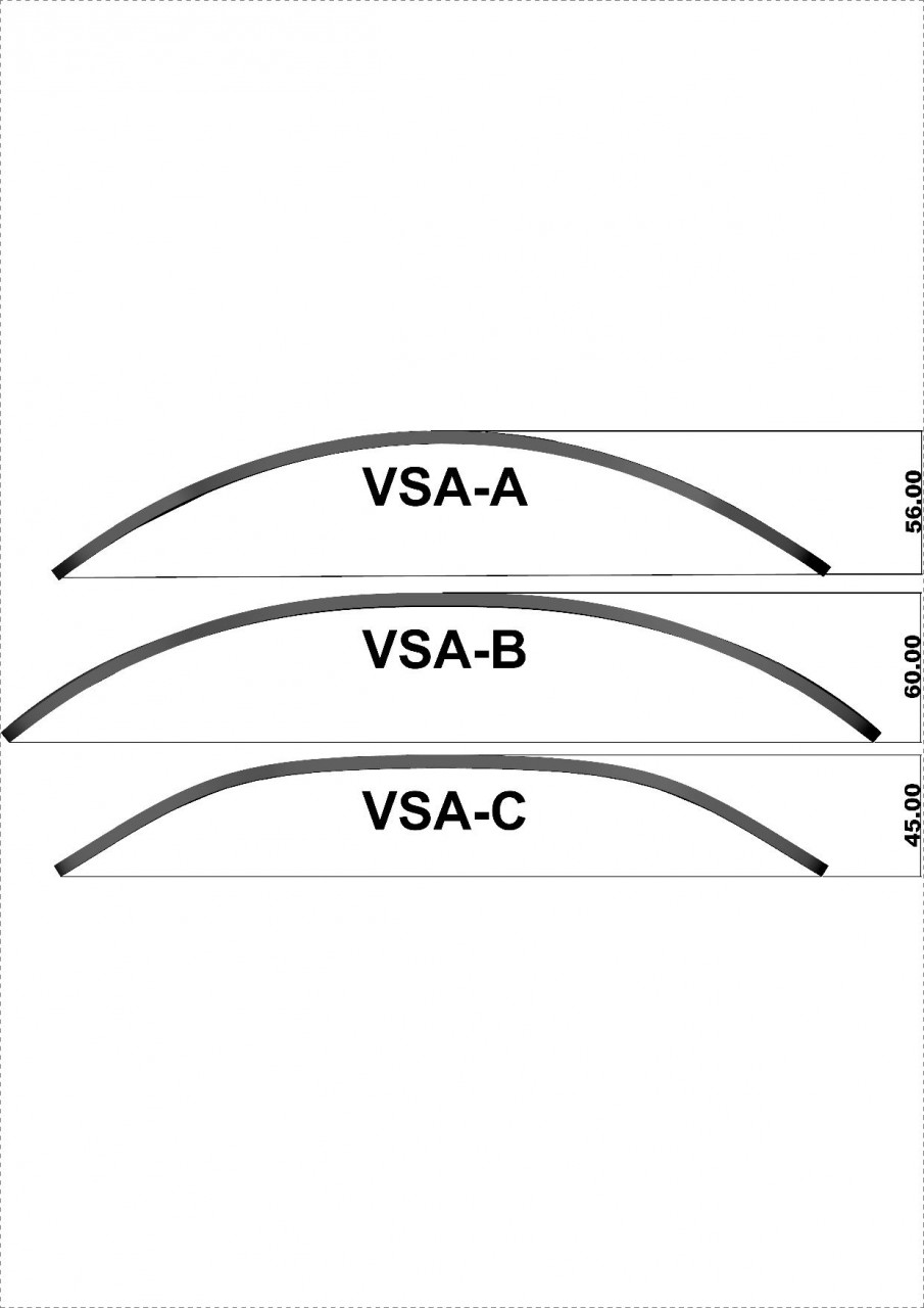 VSA-TYP B (33/22 CM) - Vario-Touring-part "VSA.B" incl. abrazaderas todos los años - Imágen 12