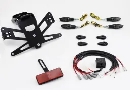 Komplett-Set Plug and Play Kennzeichenhalter mit 4 LED-Blinkern